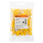 Наконечник вилочный изолированный НВИ с легким вводом проводника 6,0-4 (100 шт.) TDM