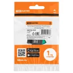Выключатель клавишный KCD4-202N 250В AC/DC, 2P, 15А, (6с), ON-ON, черный корпус, зеленая клавиша с LED подсветкой TDM