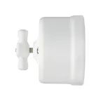 Выключатель фарфоровый поворотный перекрёстный с ручкой (бантик) 10А белый «Болонь» TDM