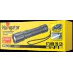 Фонарь светодиодный NPT-CM20-ACCU металлический 1 LED, 10Вт