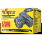 Фонарь светодиодный NPT-H42-ACCU 1LED, 1Вт + 1COB, 3Вт налобный аккумуляторный