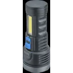 Фонарь светодиодный NPT-CP28-ACCU для работы 1 LED, 1В + 1 СОВ, 3Вт