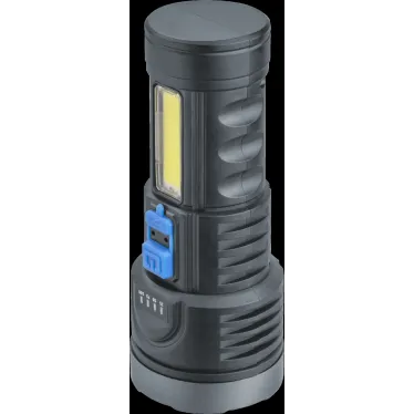Фонарь светодиодный NPT-CP28-ACCU для работы 1 LED, 1В + 1 СОВ, 3Вт
