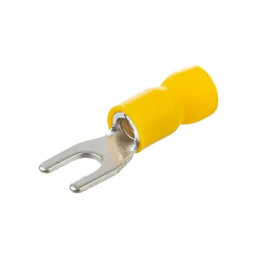 Наконечник вилочный изолированный НВИ с легким вводом проводника 6,0-4 (100 шт.) TDM