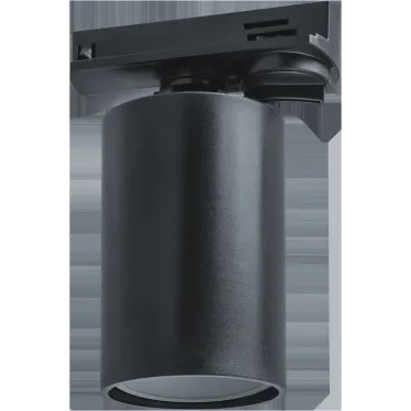 Светильник трековый на шинопровод под лампу NLT-TP1-1L-GU10-BL однофазный GU10 черный