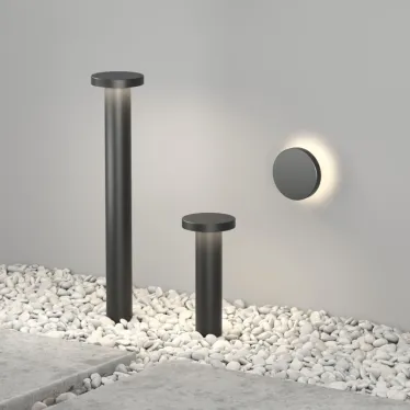 Светильник ландшафтный светодиодный DRAMEN 400 мм IP65 15 Вт 3000К черн. алюм.