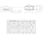 Наконечник болтовой НС 625 (до 20 кВ)