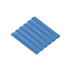 Набор трубок термоусаживаемых клеевых Моноцвет синий 127/43 TDM