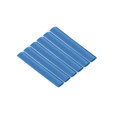 Набор трубок термоусаживаемых клеевых Моноцвет синий 127/43 TDM