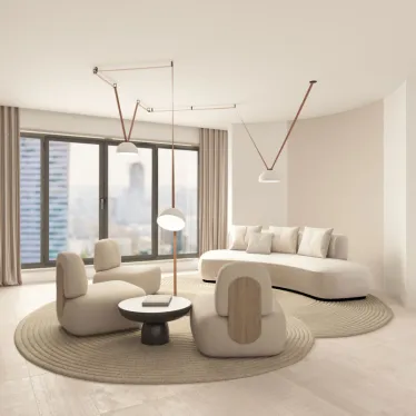 Светильник светодиодный для трека-ремня LED Belty Flow IP20 28 Вт 3000К бел. алюм.