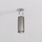 Светильник накладной SHINE TUBE со светодиодом D45хH115 IP20 3000 К 7 Вт RA-90 темный никель алюм. DENKIRS DK2615-DN