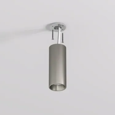 Светильник накладной SHINE TUBE со светодиодом D45хH115 IP20 3000 К 7 Вт RA-90 темный никель алюм. DENKIRS DK2615-DN