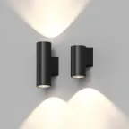 Светильник уличный настенный светодиодный BORG IP65 10 Вт 3000К черн. алюм.