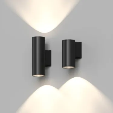 Светильник уличный настенный светодиодный BORG IP65 10 Вт 3000К черн. алюм.