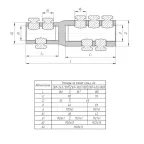 Соединитель болтовой СБП 300-500 (до 20 кВ)