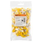 Наконечник кольцевой изолированный НКИ с легким вводом проводника 6,0-8 (100 шт.) TDM