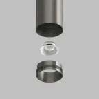 Светильник для трека SHINE SPOT со светодиодом D35хH70 48В DC 6 Вт RA-90 3000 К IP20 темный никель алюм. DENKIRS DK5740-DN