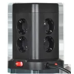 DOMINIC Удлинитель У08K 8 мест 2P+PE 1,5м 3х1,0мм2 16А/250В USB A+C 20Вт черный IEK