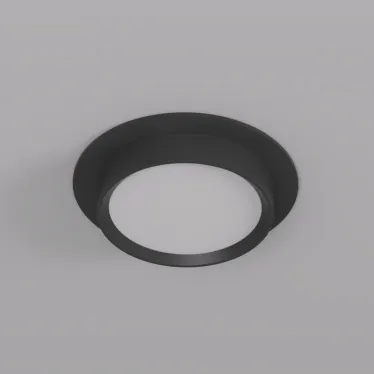 Светильник встраиваемый IP20 до 15 Вт GX53 LED черн. алюм. DENKIRS DK2090-BK