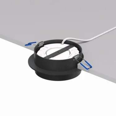 Светильник встраиваемый IP20 до 15 Вт GX53 LED черн. алюм. DENKIRS DK2090-BK