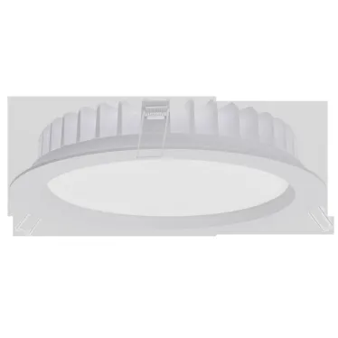 Светильник светодиодный встраиваемый аварийный ДВО59-35-045 DLU EM3 DT 940