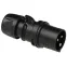 Вилка кабельная 32А/230V/1P+N+E/IP44, черная