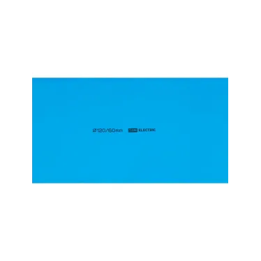 Термоусаживаемая трубка ТУТнг 120/60 синяя (25 м/ролл) TDM