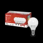 Лампа светодиодная LED-ШАР-VC 4PACK 11Вт 230В Е14 4000К 1050Лм (4шт./упак) IN HOME