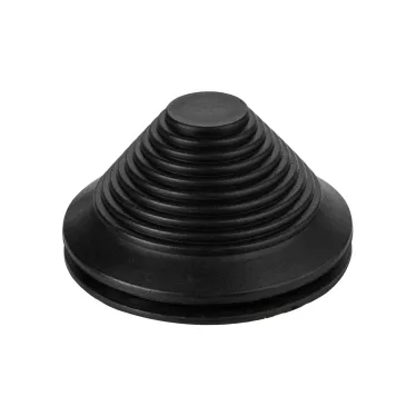 Кабельный ввод мембранный КВМП-1 (Пирамидка 80/70), резина, RAL 9005, IP54 TDM