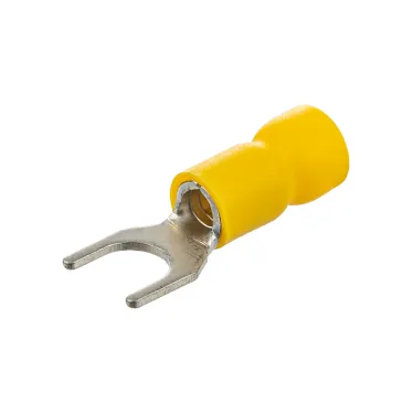 Наконечник вилочный изолированный НВИ с легким вводом проводника 6,0-6 (100 шт.) TDM