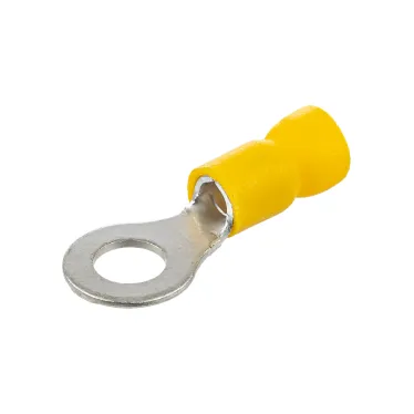 Наконечник кольцевой изолированный НКИ с легким вводом проводника 6,0-6 (100 шт.) TDM