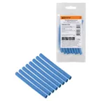 Набор трубок термоусаживаемых клеевых Моноцвет синий 64/20 TDM