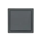 LETO Выключатель проходной графит Lezard 752-3400-105