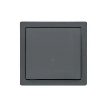 LETO Выключатель проходной графит Lezard 752-3400-105