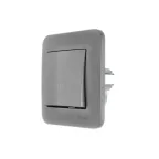 ASTI Выключатель промежуточный 1-кл., 10 А, платина Lezard 7081-3535-107