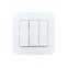 ASTI Выключатель 3-кл., 10 А, белый Lezard 7081-0202-109