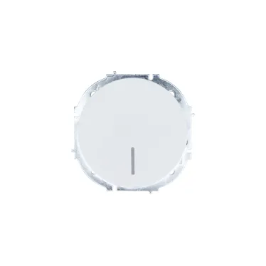 OSEN Выключатель 1-кл. с подсветкой, 10 А, механизм, белый Lezard 743-0288-111