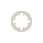 OSEN Рамка 1-ая универсальная, слоновая кость, круглая Lezard 744-9000-146