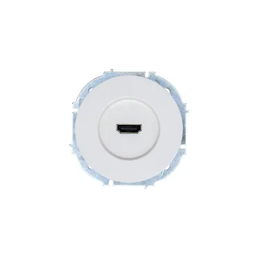 OSEN Розетка HDMI, механизм, белая Lezard 743-0288-203