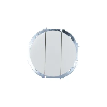 OSEN Выключатель 3-кл., 10 А, механизм, белый Lezard 743-0288-109