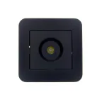                  ASTI Розетка ТВ проходная, чёрный бархат Lezard 7081-4242-129
               