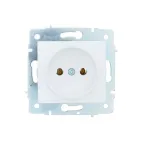 ASTI Розетка без заземления, 16 А, механизм, белая Lezard 7081-0288-121B