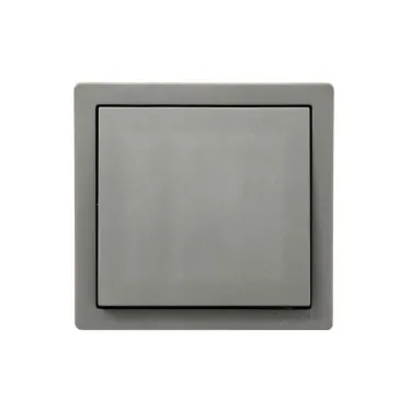 LETO Выключатель платина Lezard 752-3500-100