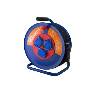 Удлинитель силовой УХз16-003 (металлическая катушка,АЗ,3 места IP44/40м КГ 3х1,5)