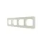 ASTI Рамка 4-ая горизонтальная, жемчужно-белый перламутр Lezard 7081-3000-149