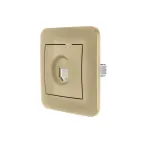 ASTI Розетка телефонная евро золото Lezard 7081-3636-137