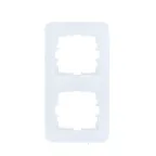 ASTI Рамка 2-ая вертикальная, белая Lezard 7081-0200-152