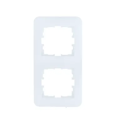 ASTI Рамка 2-ая вертикальная, белая Lezard 7081-0200-152