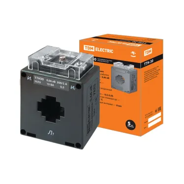 Трансформатор тока измерительный ТТН 30/300/5-10VA/0,5