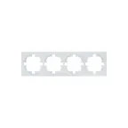                  OSEN Рамка 4-ая универсальная, белая Lezard 743-0200-149
               